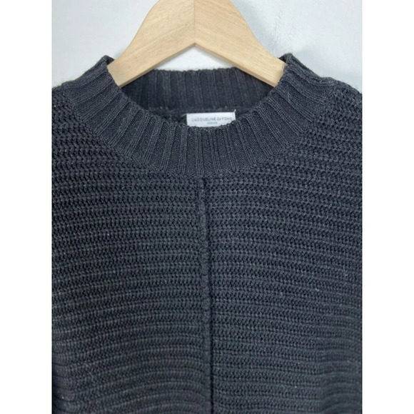 Jacqueline de Young Black Joycrave Long Sleeve Pullover Size Medium Acrylic Wms - Picture 3 of 6